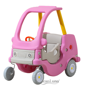 Naughty Castle 3-en-1 <span class=keywords><strong>Juego</strong></span> de juguete para niños Cozy Coupe Princess Car Small Golden Turtle RV Peddler Twist Assist coche de plástico - Product Image 5