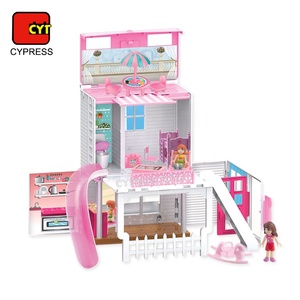 Meilleure Vente Maison De Poupee Semblant Jouer Enfants Villa <span class=keywords><strong>Jouet</strong></span> Ensemble Enfants Meubles De Maison De Poupée Jouets - Product Image 3