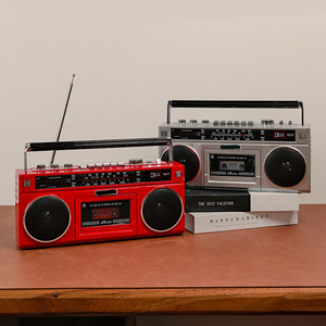 Factory Custom Retro Cassette Recorder Player, AM FM SW Radio <b>USB</b> TF Slot Rechargeable Boombox for Camping Gift - Product Image 6