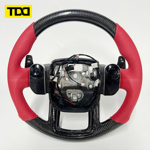 Volante de Fibra de Carbono Real TDD Compatible con Land Range Rover Sport Velar Evoque Discovery - Product Image 5