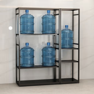 YIHE 블랙 다기능 의류 랙 의류 소매 의류 선반 의류 디스플레이 랙 의류 가구 코트 스탠드 - Product Image 2