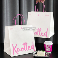 Sacs en papier kraft personnalisés pour les aliments Sacs en papier artisanaux Sac de café pouremballage pour boulangerie Dessert