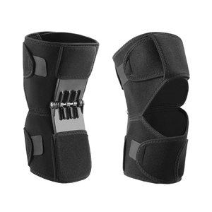Attelle de genou réglable avec stabilisateur à ressort et protection en néoprène pour usage universel - Product Image 1