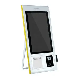 Kiosk pagamento de auto-encomenda, serviço de verificação por toque, restaurante, máquina de encomenda rápida, kiosk in restaurante