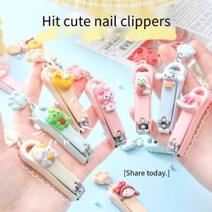 Para niños, accesorios <span class=keywords><strong>de</strong></span> herramientas <span class=keywords><strong>de</strong></span> uñas plegables para el hogar, cortaúñas, diseño bonito, dibujos animados, venta al por mayor, precio <span class=keywords><strong>de</strong></span> fábrica, cortaúñas 3D 2024 - Product Image 3