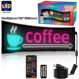 Ánh Sáng Usb Mobil Ứng Dụng Điện Thoại Điều Khiển Từ Xa Có Thể Gập Lại Mềm Tin Nhắn Xe <span class=keywords><strong>LED</strong></span> Màn Hình Hiển Thị Cửa Hàng Đứng <span class=keywords><strong>LED</strong></span> Di Chuyển Dấu Hiệu - Product Image 1