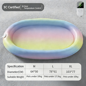 Nouveaux Lits Chauffants <span class=keywords><strong>Électrique</strong></span>s pour Animaux 2026 – Tendances, Mignons, Hiver, Luxe, Personnalisables, Vente en Gros, Lavables, Imperméables, Grands, Doux et Chauds pour Chats et Chiens - Product Image 4