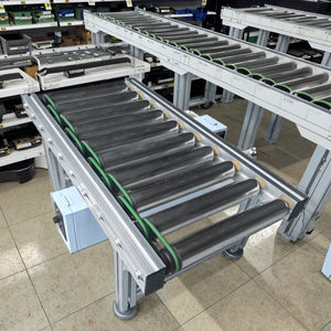 XS310 Çin Üreticisi Özelleştirilebilir Ayarlanabilir Hızlı 1m Paslanmaz Çelik Rulolu Yerçekimi Senkron Kayışlı Rulolu Konveyör Makinesi - Product Image 3