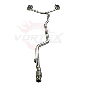 ท่อไอเสีย Vortex High Performance Catback สำหรับ Mercedes Benz W205 C200 C250 C300 ระบบวาล์วควบคุมความแม่นยำ เพิ่มพลัง - Product Image 4