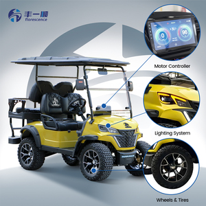 Orange Cheap <strong>Second</strong> <strong>Hand</strong> Utility Lightweight Follow Behind 4 Seats Electric Power Manufacturers <strong>Golf</strong> <strong>Carts</strong> for Sale - Product Image 3