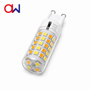 หลอดไฟ LED ขั้ว G9 5W แบบข้าวโพด เลือกสีได้ 3 ระดับ 2700K-4000K-6000K AC230V ฐานเซรามิก G9 หลอดไฟ LED เปลี่ยนสีได้ 3 สี - Product Image 1
