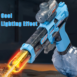 Pistolet à eau électrique automatique rechargeable en plastique pour enfants, idéal pour les jeux de plage et de piscine en extérieur – Nouveauté été 2025 - Product Image 5