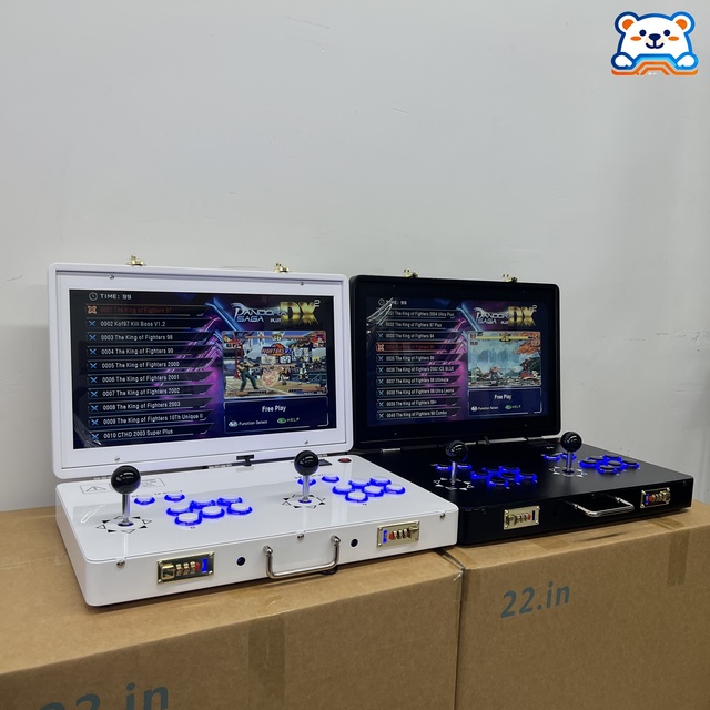 21 Inch Portable Arcade Games Cabinet Thousand Fighting Games Household Video Game Console