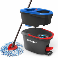 Solution de nettoyage en gros, détergent liquide, nettoyant en poudre pour les serpillères O-Cedar/V Ileda Easywring Rinseclean, seaux de remplacement