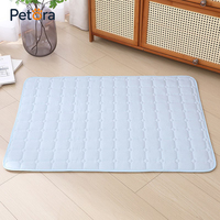 Tapis de couchage pour chien Petora Luxury Summer Cooling Cloth, tissu rafraîchissant pour l'été, doux, respirant, antidérapant, durable, pour grands chiens et petits animaux