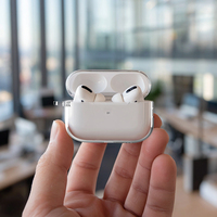 Coque de Protection Souple Transparente Anti-Rayures et Anti-Choc pour AirPods 3 2 1 Pro Écouteurs Sans Fil