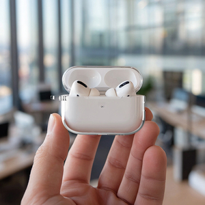 <span class=keywords><strong>Coque</strong></span> de Protection Souple Transparente Anti-Rayures et Anti-Choc pour <span class=keywords><strong>AirPods</strong></span> 3 2 1 <span class=keywords><strong>Pro</strong></span> Écouteurs Sans Fil - Product Image 3
