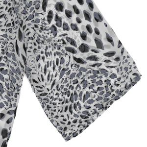 Chal Largo Reversible con Estampado de Leopardo para Mujer, de Poliéster, Elástico en Cuatro Direcciones, Absorbente de Sudor, de Secado Rápido, para Verano, Playa y Viajes - Product Image 5