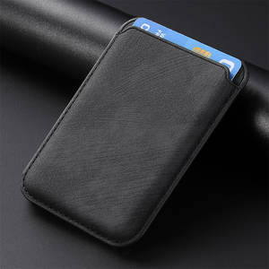 Portefeuille en cuir PU de qualité supérieure, porte-cartes personnalisé pour étui de téléphone, magnétique amovible - Product Image 3