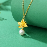 Collier en argent sterling 925 avec fleur de magnolia pour femme et fille, nouveau design, style 925, imitation perle, cadeaux pour petite amie
