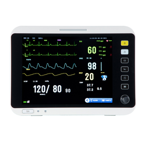 Màn hình cảm ứng cầm tay đa Thông số <span class=keywords><strong>ECG</strong></span> SpO2 NIBP Màn hình bệnh nhân thú y cho bệnh viện lâm sàng thú y với các phép đo khác nhau - Product Image 1