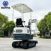 Mini-excavatrice électrique Rippa, mini-pelle de 1 tonne à vendre