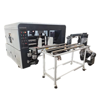 Imprimante numérique à jet d'encre haute vitesse à passage unique, machine de traitement de boîtes en carton pour fruits sur mesure, machine d'impression de boîtes en carton ondulé
