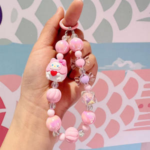 Vente en gros <span class=keywords><strong>de</strong></span> poupées mignonnes en plastique anime perlées lanière <span class=keywords><strong>de</strong></span> chaîne <span class=keywords><strong>de</strong></span> <span class=keywords><strong>téléphone</strong></span> <span class=keywords><strong>portable</strong></span> porte-clés sangle anti-perte <span class=keywords><strong>tour</strong></span> <span class=keywords><strong>de</strong></span> <span class=keywords><strong>cou</strong></span> universel coloré <span class=keywords><strong>pour</strong></span> <span class=keywords><strong>téléphone</strong></span> - Product Image 4