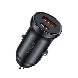 Deluxe Customization Car Charger Mobile Phone Adapter 18W 5V 3A Dual Ports USB Car Mobile Charger