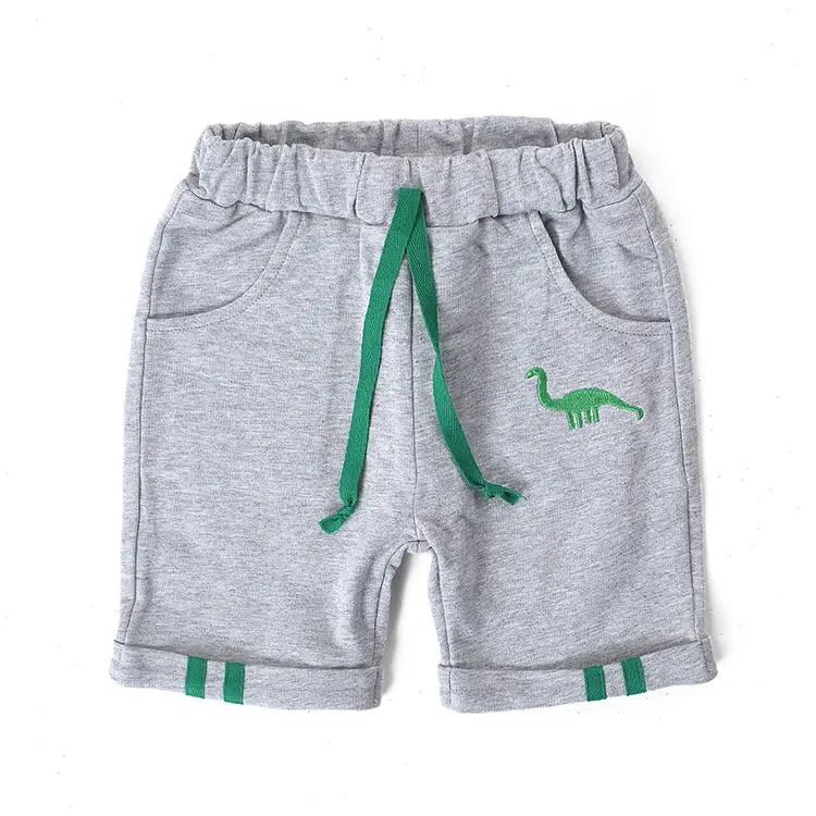 Sunny baby factory atacado, bonito 1-5 anos cor sólida crianças meninos verão esportes casuais shorts