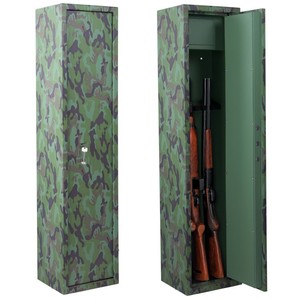 An ninh cao kim loại súng Tủ ngụy trang bề mặt súng an toàn với có thể khóa hộp đạn - Product Image 1