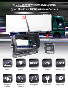 2.4G Không Dây 1080P HD Sao Lưu Hệ Thống <span class=keywords><strong>Camera</strong></span> 1/2/4 CH Chia Chế Độ Xem Sao Lưu Không Dây Với DVR 7 Inch Không Dây Xe Màn Hình - Product Image 5