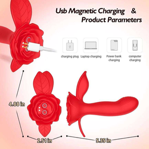 Беспроводной вибратор-трусики с дистанционным управлением, стимулятор клитора, для использования без рук, незаметный, бесшумный, перезаряжаемый, массажер для взрослых - Product Image 6
