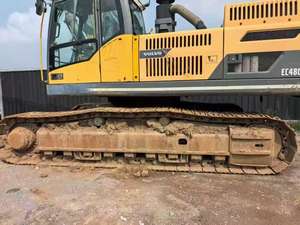 Excavatrice sur chenilles multifonction originale d'occasion Volvo EC480 Excavatrice Komatsu HyundaiCAT à haut rendement en bon état en vente - Product Image 3