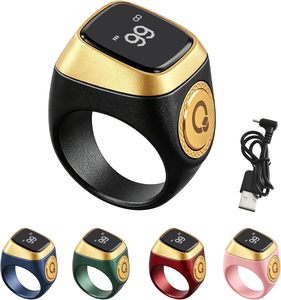 En gros Compteur numérique de Tasbih, Compteur de doigt, Compteur de Tasbeeh électronique intelligent, Anneau de Zikr musulman, Anneau intelligent - Product Image 1