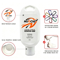 Craie liquide de gym à faible MOQ, sans dégâts, pour une adhérence maximale, idéale pour la musculation et l'escalade, avec logo personnalisé, commande en gros