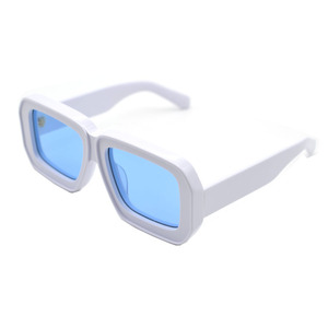 Sifier <span class=keywords><strong>blanc</strong></span> grand cadre lunettes de <span class=keywords><strong>soleil</strong></span> femmes à la mode 2022 luxe acétate lunettes de <span class=keywords><strong>soleil</strong></span> surdimensionnées - Product Image 3