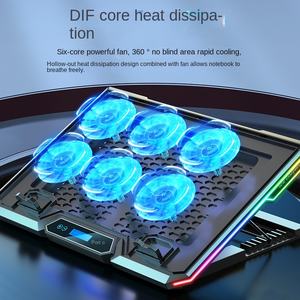 Base de Refrigeración para Portátil K19, Refrigeración por Agua, Silenciosa, de Plástico, Ventilador de Escape para Computadora, Soporte - Product Image 2