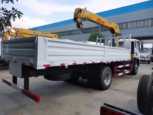 Sino HOWO 4X2รถบูมเครนไฮดรอลิกขับเคลื่อนทุกล้อ8ตันเครื่องยนต์ Weichai ปั๊มประสิทธิภาพสูงตลับลูกปืนสำคัญ - Product Image 5