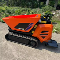 Antspower 2026 Certifié CE, Capacité de charge 600 kg, Mini-dumper sur chenilles à moteur diesel, Vente directe usine
