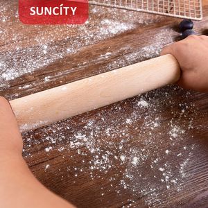 Suncity Large Wooden Rolling Pin Eco-Friendly Baking Tool For Dough And Pastry - Product Image 3