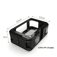 Jaula de Aleación de Aluminio para Cámara Compatible con DJI Osmo Action 6, Accesorios para Cámara, Marco Protector Ultraligero para Cámara Action 6