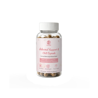 Capsules de Soutien au Sommeil à Base de Plantes en Gros : Ashwagandha pour Supprimer le Cortisol, Soulager l'Anxiété Diurne, Capsules de Glycinate de Magnésium