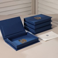 Caixa de Joias em Forma de Livro Mini Personalizada, Ecológica e Reciclável, Estilo Simples com Impressão de Logo Único