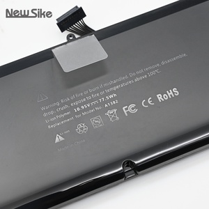 Batterie d'ordinateur portable A1382 de haute qualité, capacité réelle de 10,95 V 77,5 Wh, pour MacBook Pro 15 pouces <span class=keywords><strong>A1286</strong></span>, années <span class=keywords><strong>2011</strong></span>-2012, batterie A1382 - Product Image 3