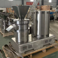 Machine automatique de fabrication de beurre de cacahuète, moulin colloïdal, broyeur, ligne de production de sauce tahini au sésame, équipement de transformation alimentaire