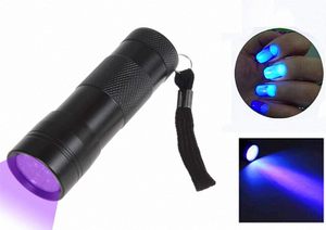 Lampe torche UV puissante à 12 LED, portable, en alliage d'aluminium, détecteurs 395nm, lampe torche LED UV 365nm - Product Image 6