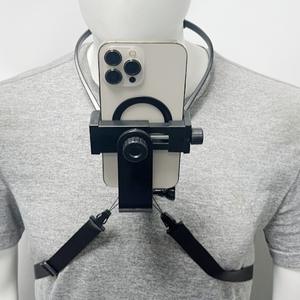Support de cou pour téléphone, GoPro et caméras d'action DJI – Accessoires pour la prise de vue en vue à la première personne, le cyclisme et la pêche à la ligne - Product Image 4