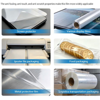 Film de plastification BOPP effet soie résistant aux rayures, rouleau jumbo, anti-taches, impression personnalisée pour emballage de boîtes rigides