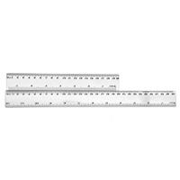 Vente chaude logo personnalisé taille 20cm 7.5 pouces balance numérique droite règle en plastique mesure sécurité règle d'école transparente pour les enfants